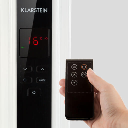 Klarstein Estufas Electricas Bajo Consumo Infrarrojos, Estufa Eléctrica de  2400W, App y WiFi, Temporizador, Pantalla LED, Calefaccion Electrica Bajo  Consumo IP65, Radiador Electrico Jardín sin CO2 : : Jardín